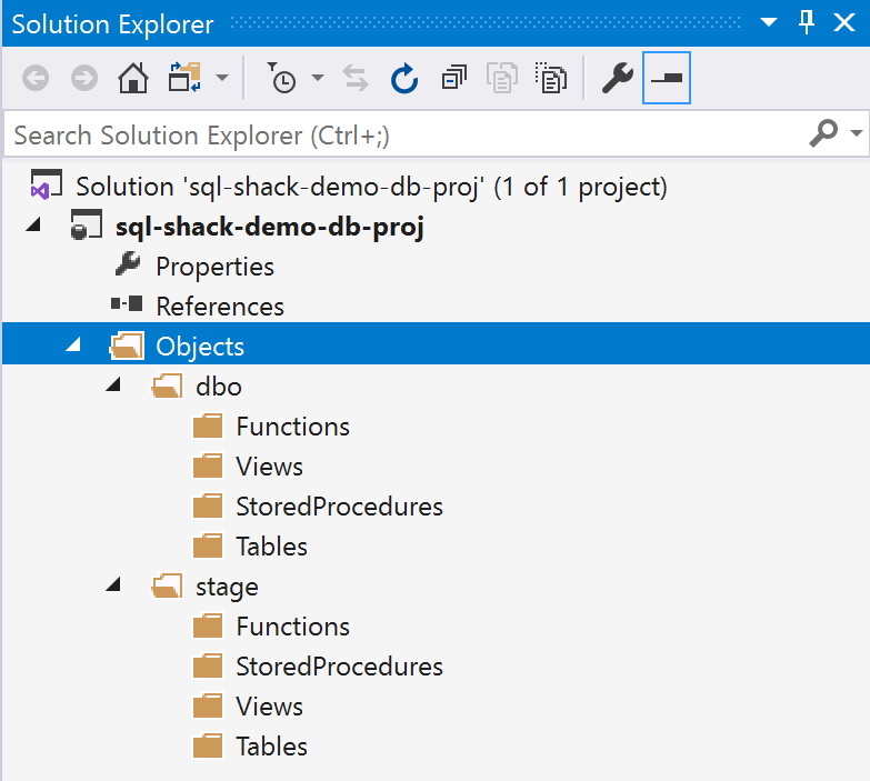 Project directory structure