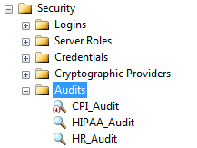 Understanding the SQL Server Audit