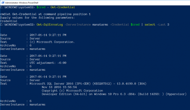 Run a PowerShell script as a different user