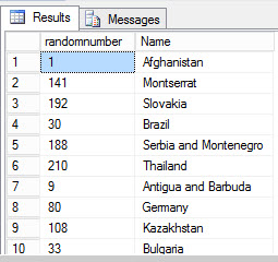 random data generator sql