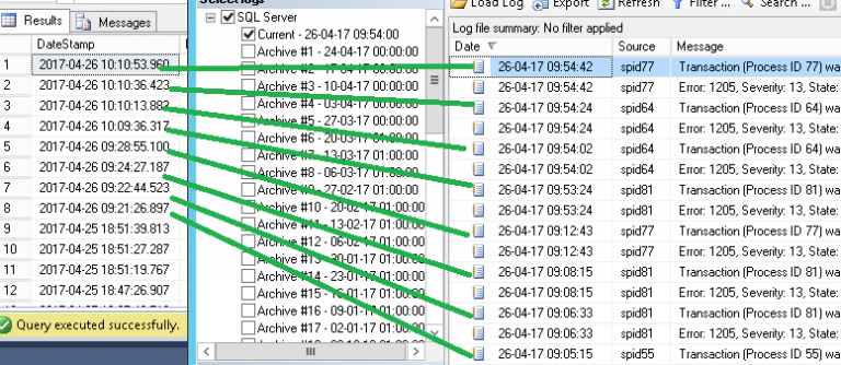 monitor deadlock sql server 2012