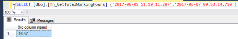 How to calculate work days and hours in SQL Server