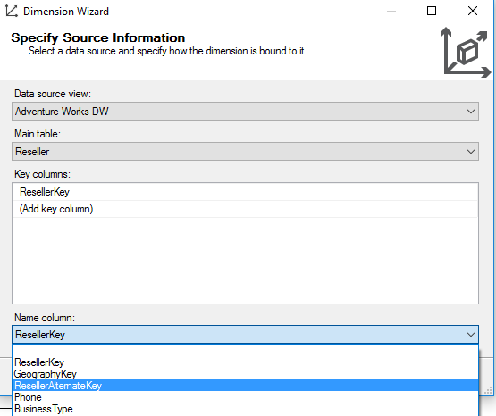 Dimensions and variables selected for the characterization of the