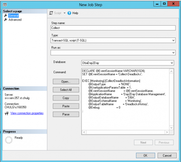 sql server deadlock page size