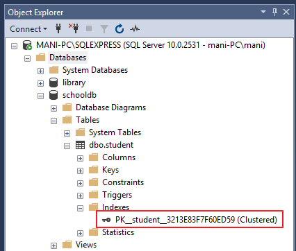 What Is The Difference Between Clustered And Non Clustered Indexes In Sql Server