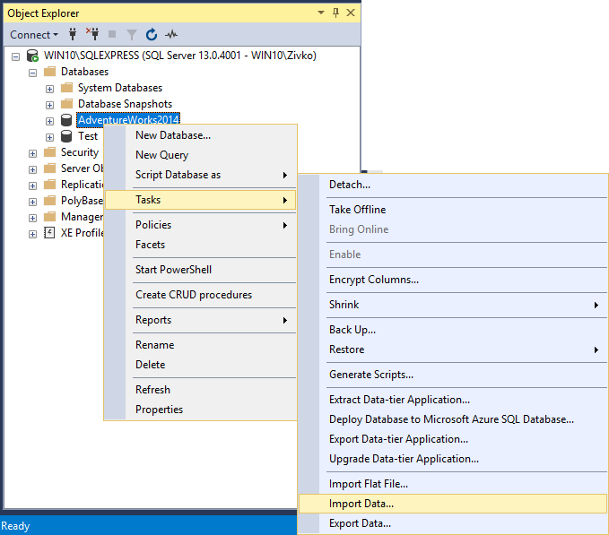 How To Export And Import Table Data In Sql Server 2017 | Brokeasshome.com