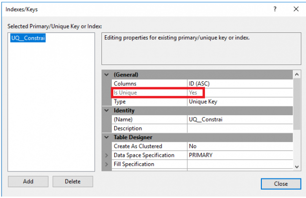 Constraints In Sql Server Sql Not Null Unique And Sql Primary Key