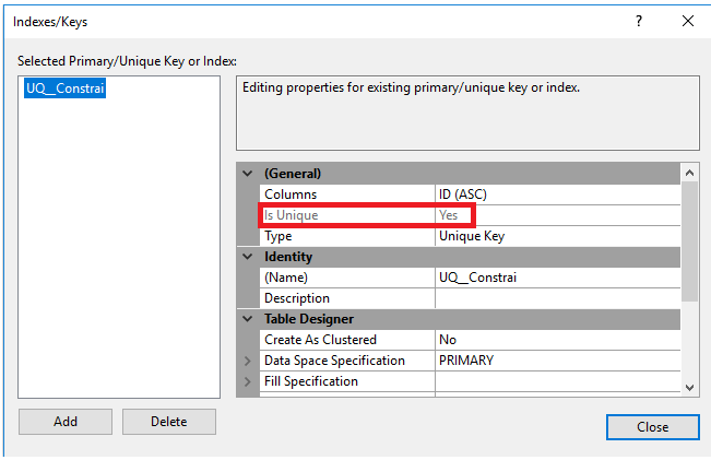 Restricciones en SQL Server: SQL NOT NULL, UNIQUE y SQL PRIMARY KEY