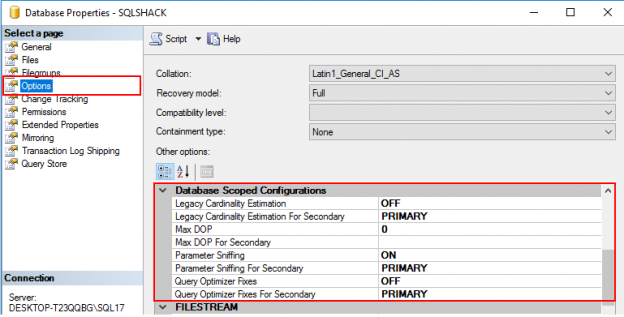 Server identity sql