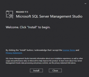 What’s new in SSMS 17.5; Data Discovery and Classification and more