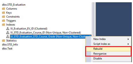 Maintaining SQL Server indexes