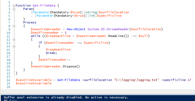 Reading File Data With Powershell