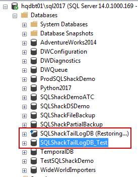 at donere Almægtig Cornwall Tail-Log Backup and Restore in SQL Server