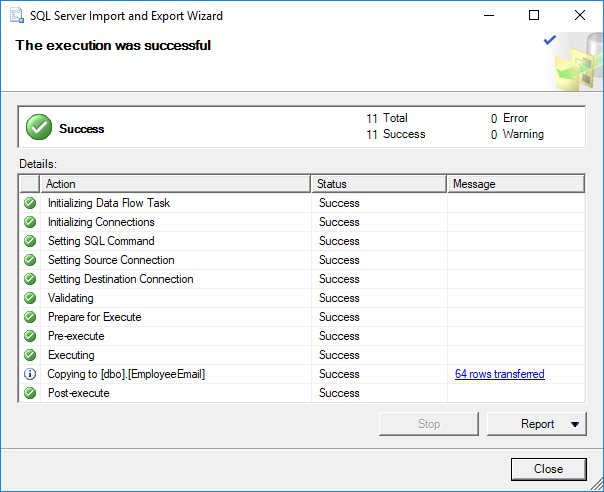 Import, Export, and Backup Data