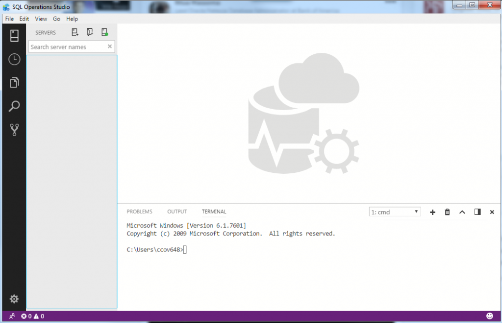 Getting started with Azure Data Studio (ADS); initial installation and ...