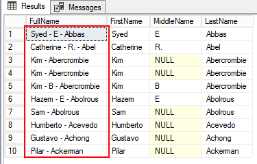 SQL string functions for Data Munging (Wrangling)