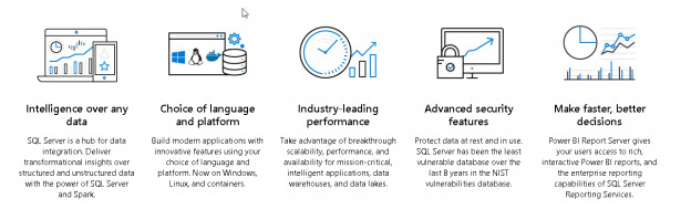 SQL Server 2019 overview and installation