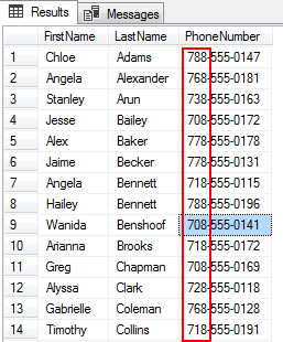 ms word 2016 quick parts database sql table format numbers