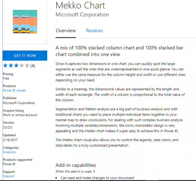 Power BI desktop Mekko Charts