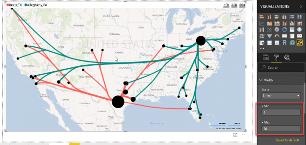 Flow Map In Power Bi Flow Map Chart In Power Bi Desktop