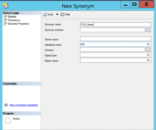 Sql Server Code Simplification Using Synonyms