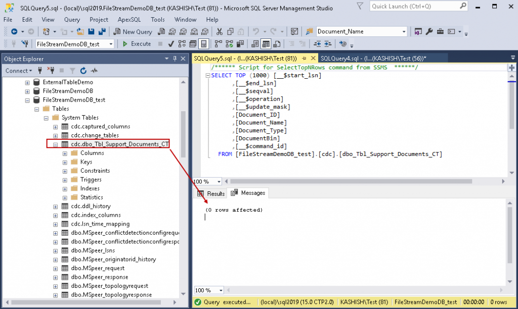 Sql перенос filestream на другой диск