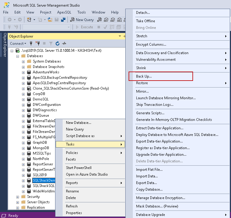 How to recognize corrupted SQL backup files