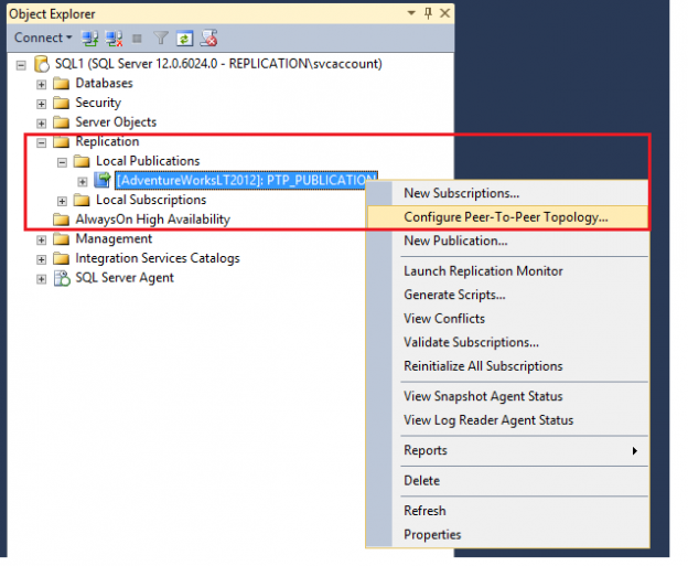 Configure Peer-to-Peer Topology