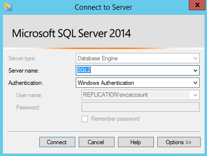 Connect to SQL Server
