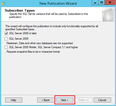 New publication types - subscriber types