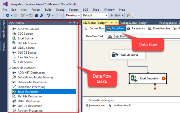 SSIS interview questions: Data flow tasks in SSIS