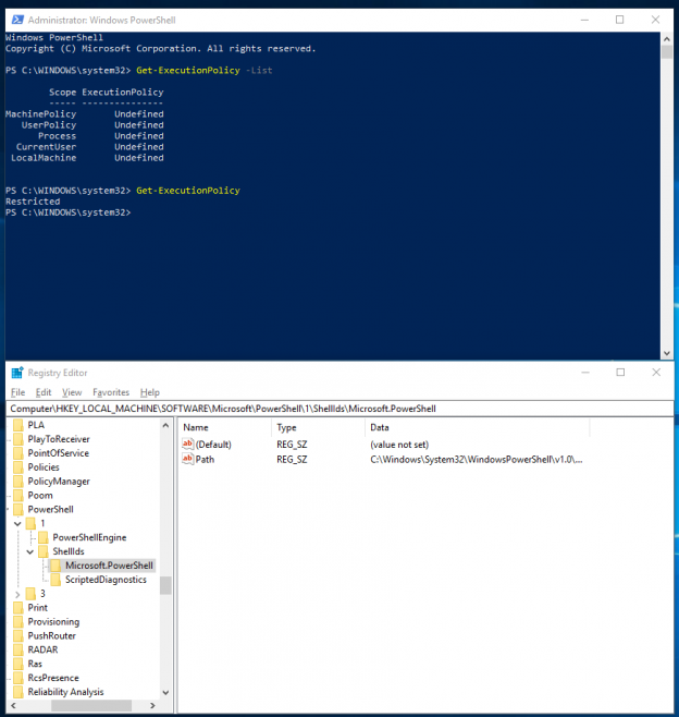 Choosing And Setting A Powershell Execution Policy