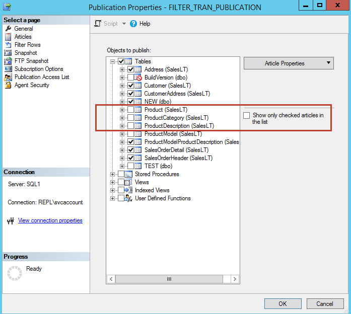 Select articles which need to add