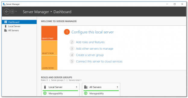 Sql Server With A Docker Container On Windows Server 16