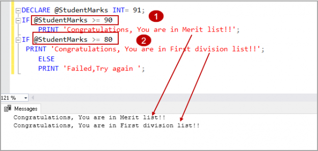 a variable in a Boolean expression and multiple IF statements