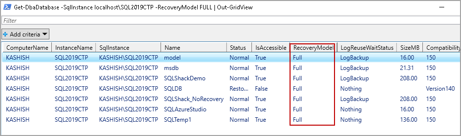 Sql Get Database Names From Server