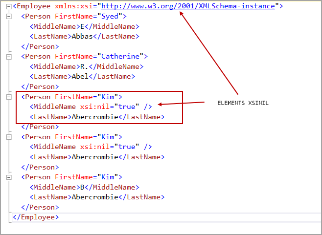 excel import xml leaves blank table row