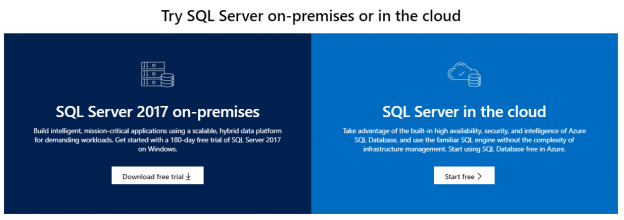 SQL Server on-premises or SQL Cloud