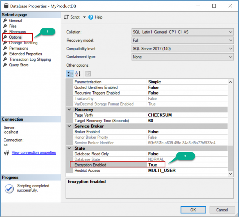 Restoring Transparent Data Encryption (tde) Enabled Databases On A 