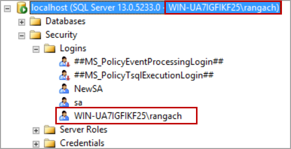 Recover SA password.connect SQL Server using windows authentication.