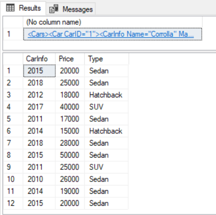 Working With Xml Data In Sql Server