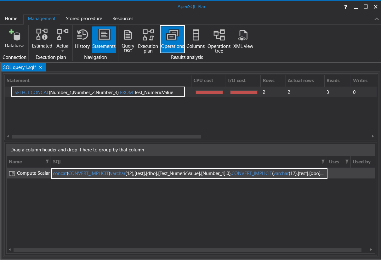 mysql concat