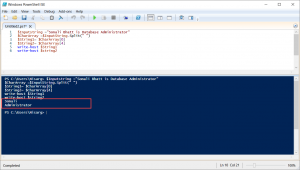 Using PowerShell to split a string into an array