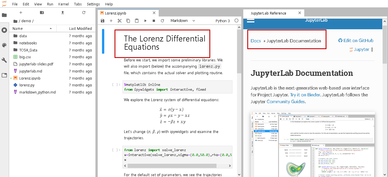 jupyter notebook online python