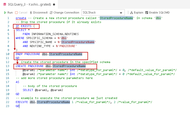 T Sql If Exists Statement