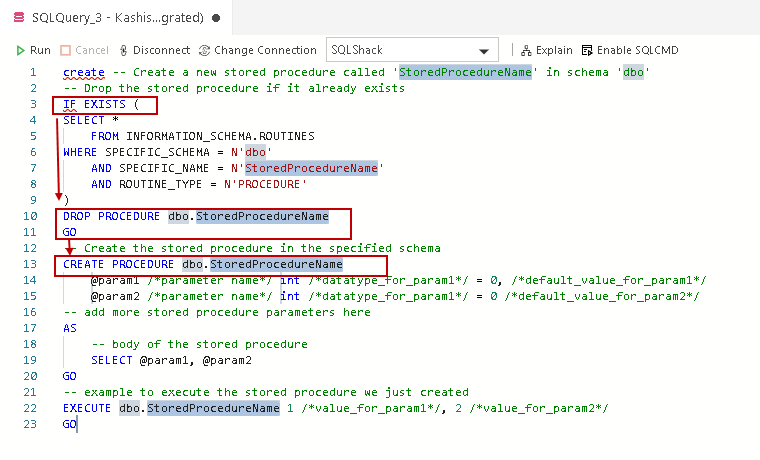 Overview Of The T Sql If Exists Statement In A Sql Server Database