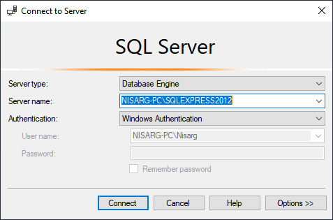 ms sql 2012 express tutorial