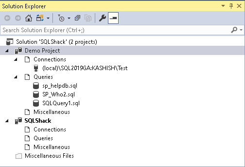 Learn about Solution Explorer - Visual Studio (Windows)