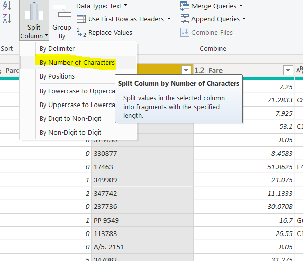 excel 2016 query editor insert a new step