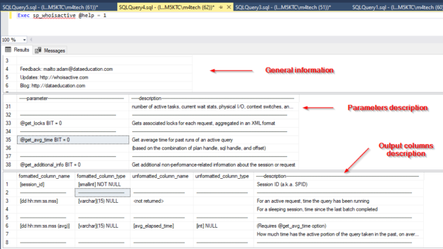 sp_whoisactive embedded documentation